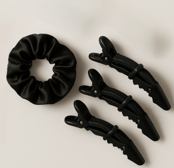 Pack de Pinces et Attache-cheveux en satin Every'liss™