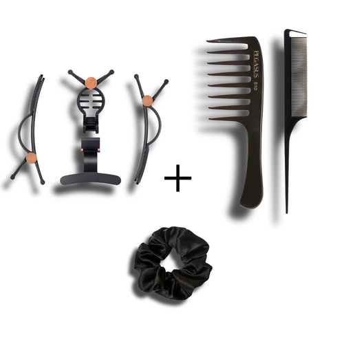 Packs de Pinces, Peigne et attache cheveux Everyliss